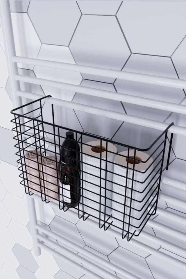 Havlupan Düzenleyici Banyo Düzenleyici Havluluk Kurutma Sepeti Tuvalet Kağıdı Makyaj Kozmatik