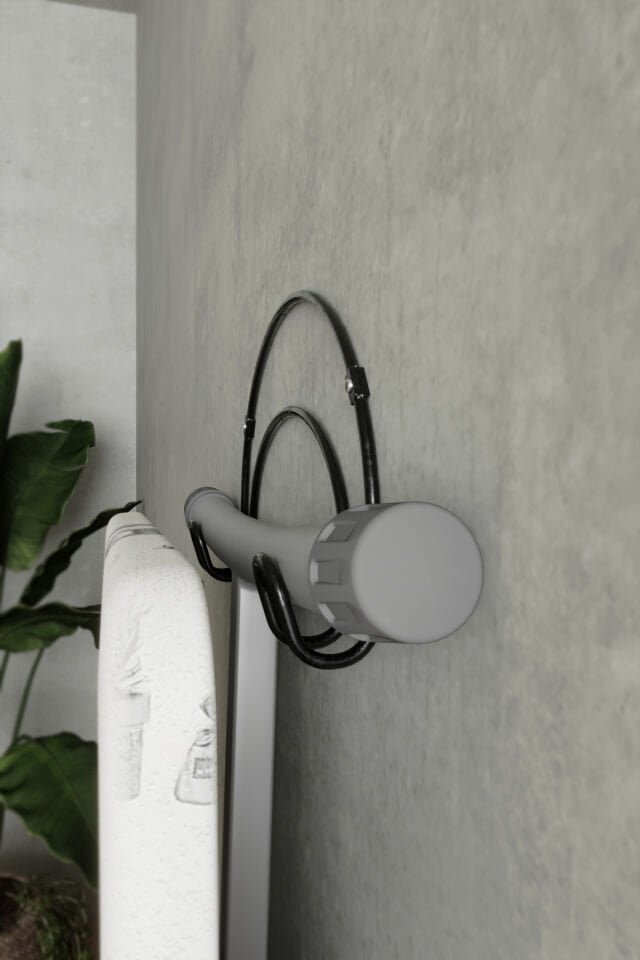 Kapı Arkası Ütü Ve Ütü Masası Askı Rafı